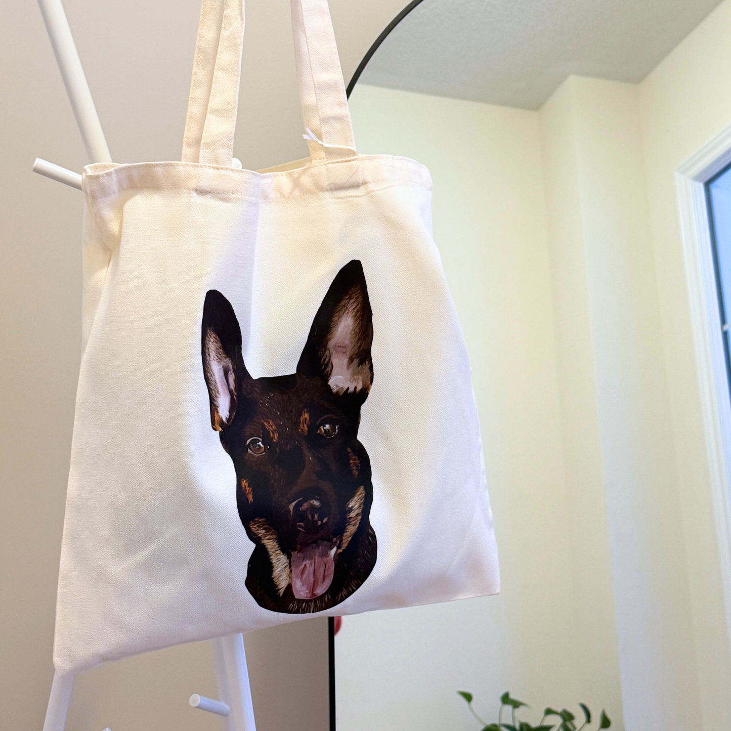 Tote Bag - Happy the German Shepherd