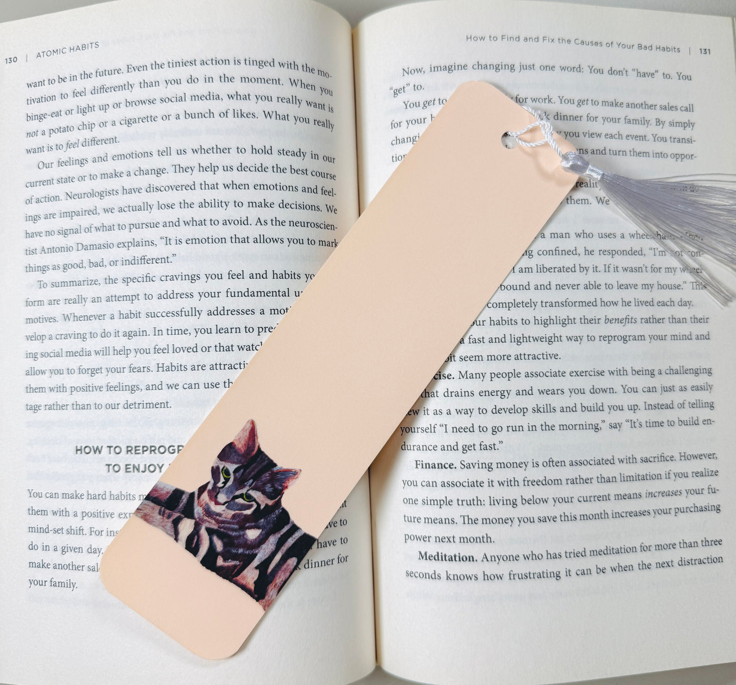 Tasseled Bookmark - Marley