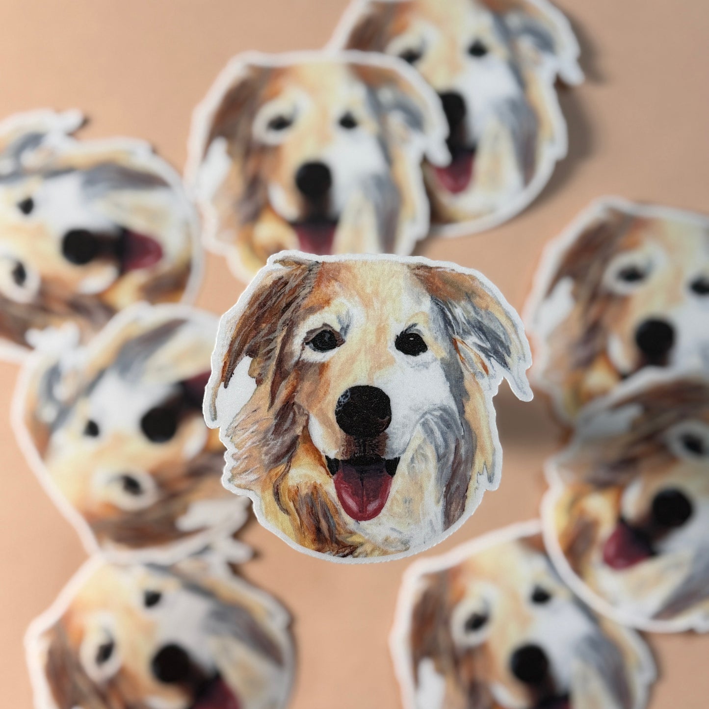 Die-Cut Vinyl Sticker - Halle