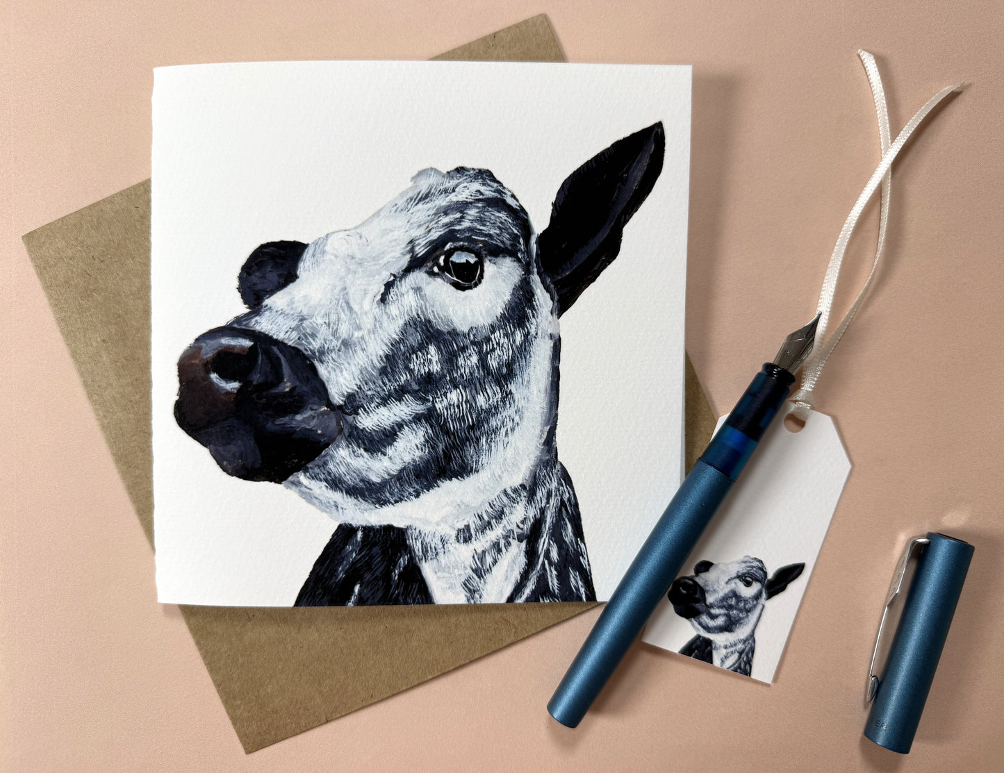 Greeting Card - Deja Moo