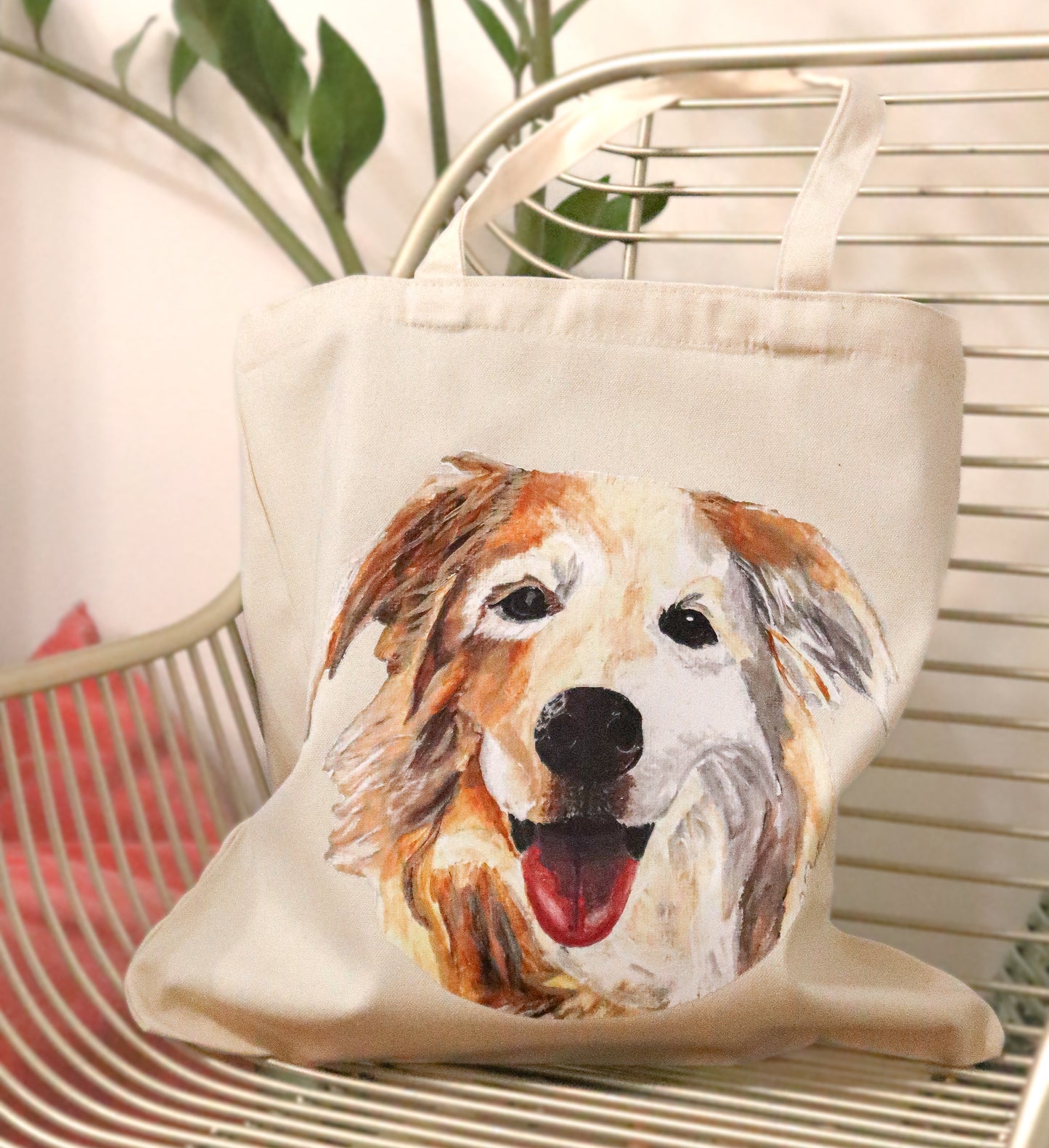Tote Bag - Halle the Dog