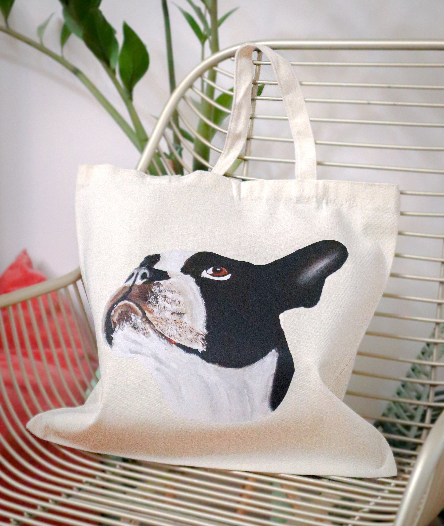 Tote Bag - Luna the Boston Terrier
