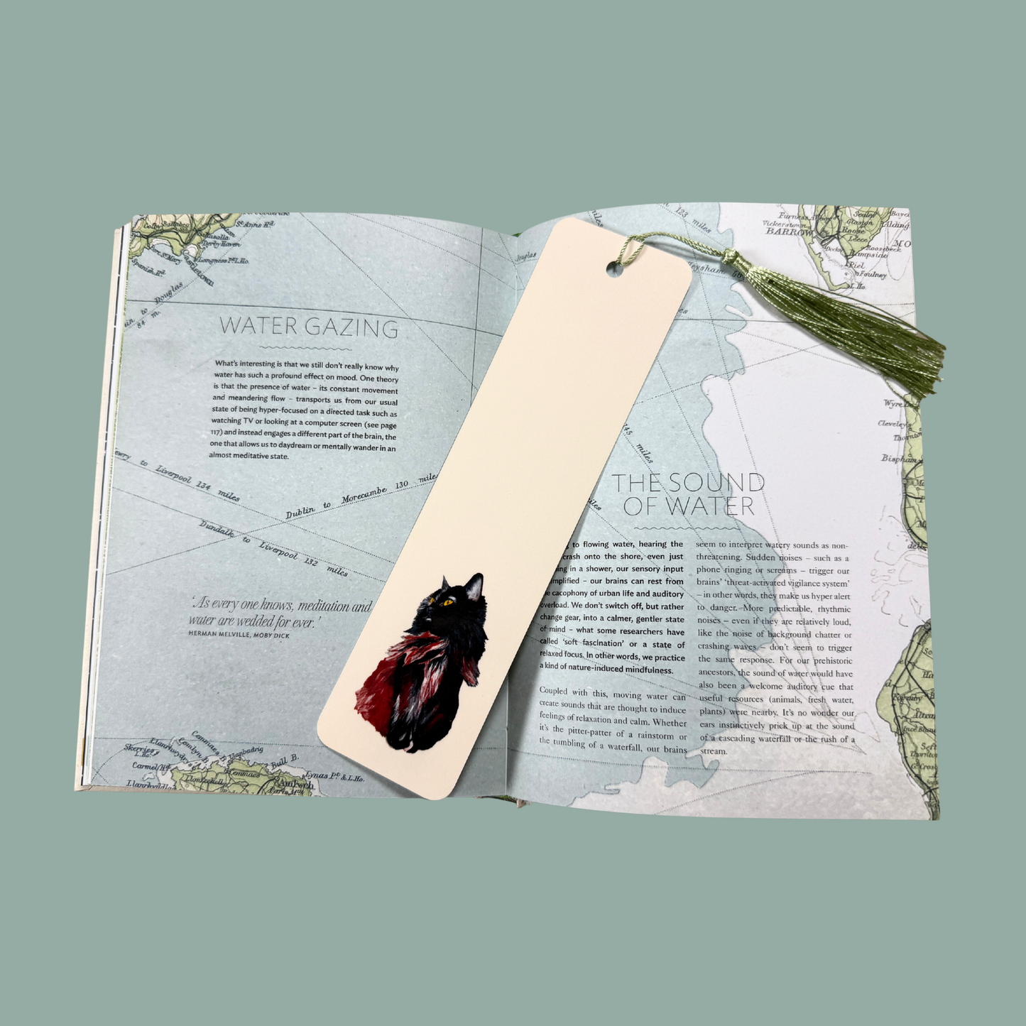 Tasselled Bookmark - Mushi