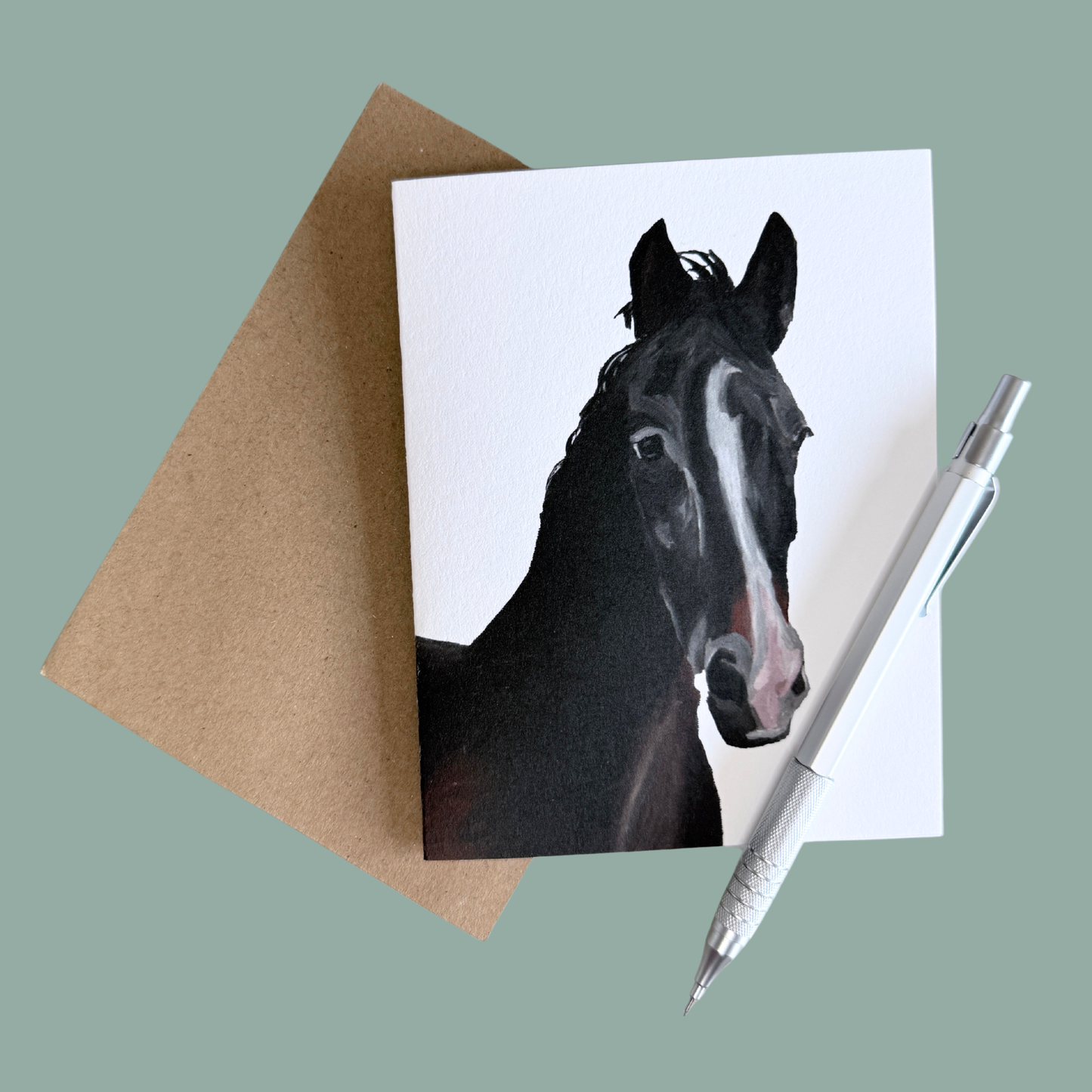 Greeting Card - Chad the Horse