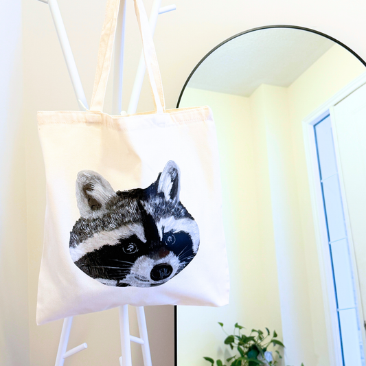 Tote Bag - Bert the Raccoon