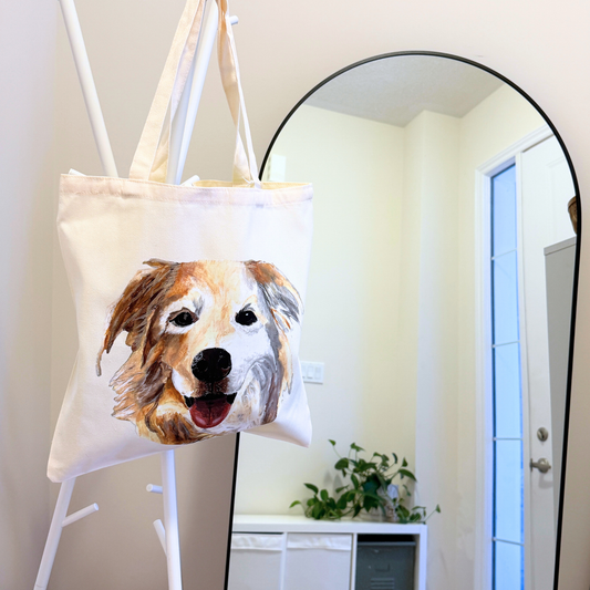 Tote Bag - Halle the Dog