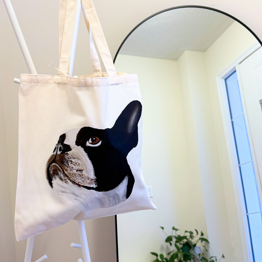 Tote Bag - Luna the Boston Terrier