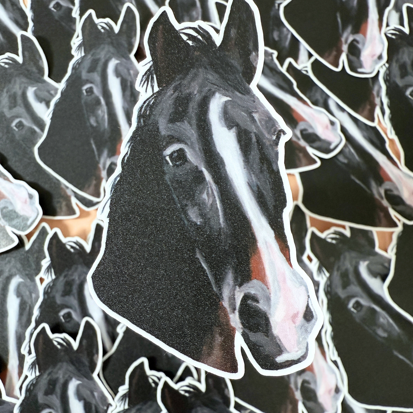 Die-Cut Vinyl Sticker - Chad the Horse