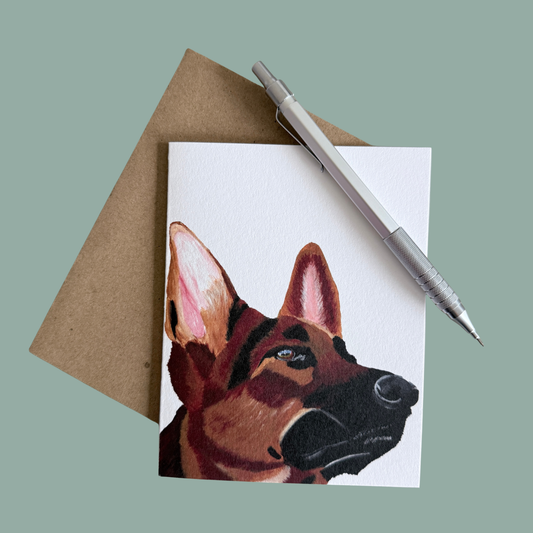 Greeting Card - Chief the German Shepherd