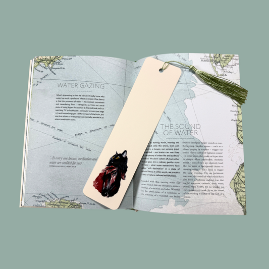 Tasselled Bookmark - Mushi