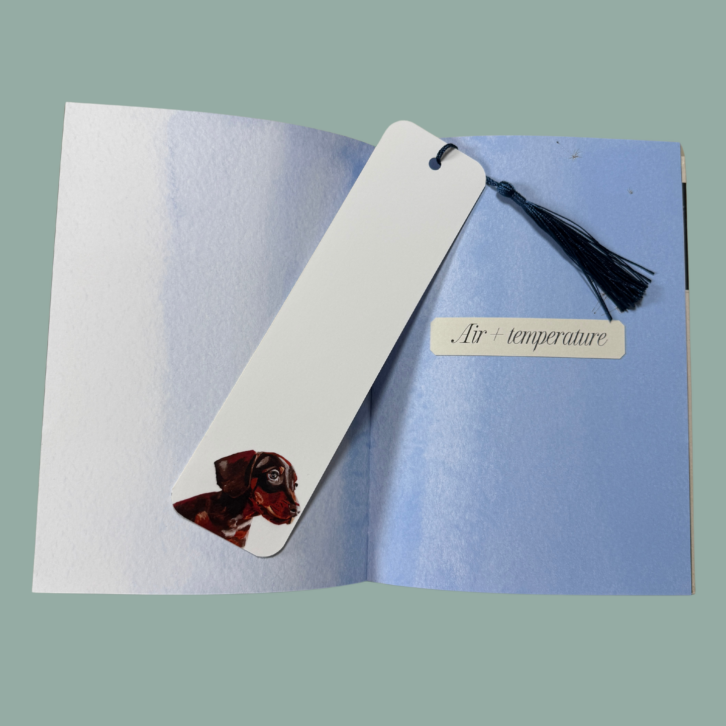 Tasselled Bookmark - Otis the Dachshund