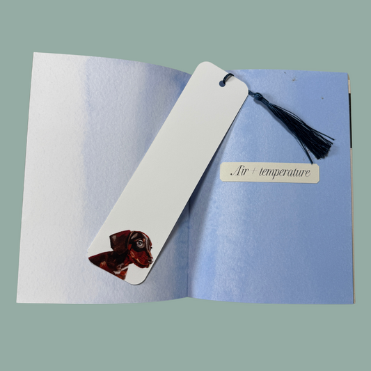 Tasselled Bookmark - Otis the Dachshund