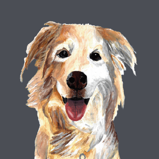 Tasselled Bookmark - Halle the Dog