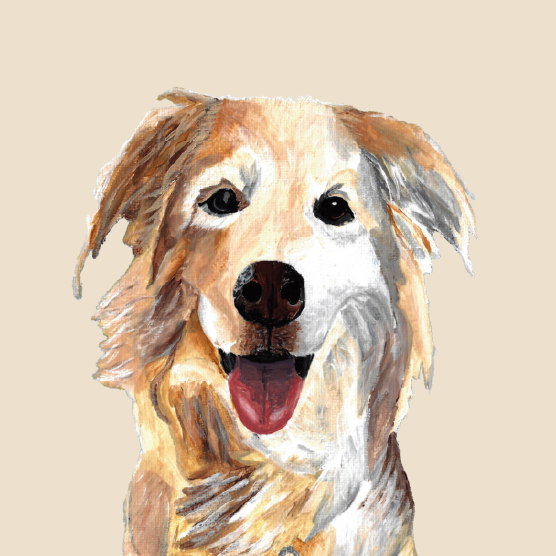 Tasselled Bookmark - Halle the Dog