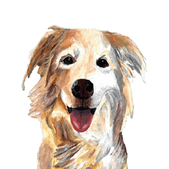 Tasselled Bookmark - Halle the Dog