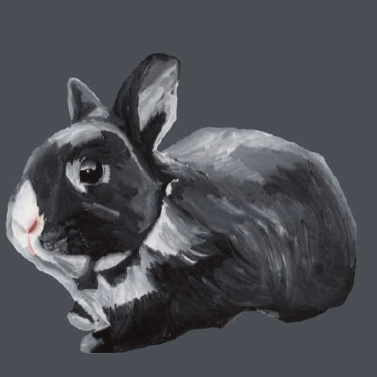 Tasselled Bookmark - Sobey the Rabbit