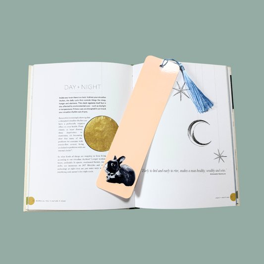 Tasselled Bookmark - Sobey the Rabbit